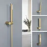 Douche à main en or brossé – vue 2