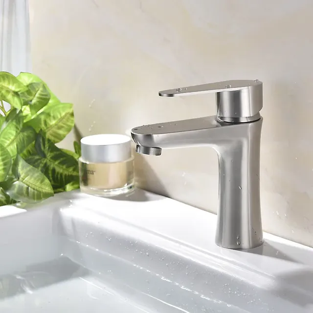 Robinet de lavabo en acier inoxydable 304 – vue 6