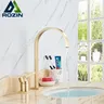 Robinet de lavabo doré brossé 5 couleurs à poignée… – vue 1