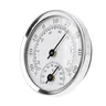 Thermohygromètre mural analogique rond 58mm alliage… – vue 2