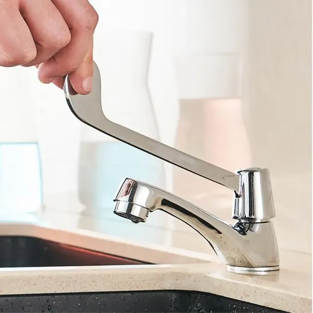 Robinet de lavabo Super long à levier unique en laiton… – vue 5