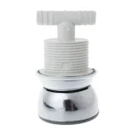 Salle de bains D&rsquo;hydromassage Pomme de Douche À Économie D&rsquo;eau Rotatif Massage Buse de Douche