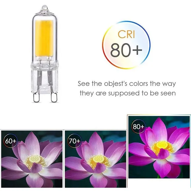 Ampoule LED G9 à intensité variable 6W 9W 12W AC110V 220V – vue 5
