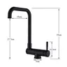 Mitigeur cuisine monocommande monotrou laiton dore… – vue 5