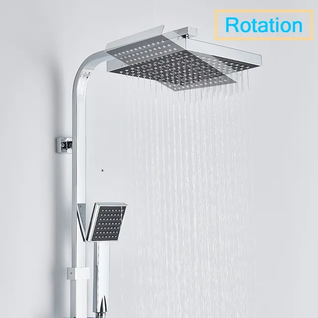 Robinet de douche mural chromé HOF/05 – vue 4