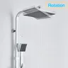 Robinet de douche mural chromé HOF/05 – vue 4