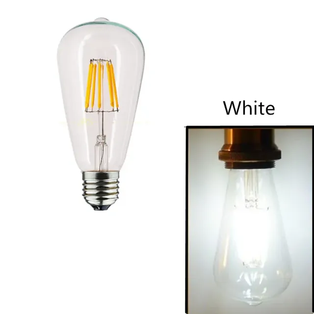 Ampoules LED à Filament Edison doré ST64 Dimmable E27… – vue 4