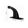 Robinet de lavabo intelligent à capteur noir mat – vue 5