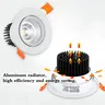 Rond Dimmable encastré LED Downlights 5W 7W 9W 12W 15W… – vue 5