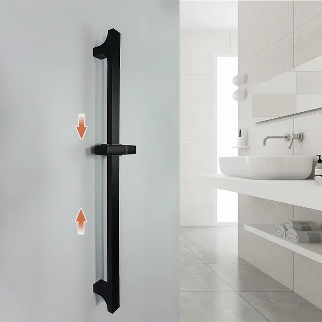 Pommeau de douche à main ABS noir 3 fonctions – vue 3