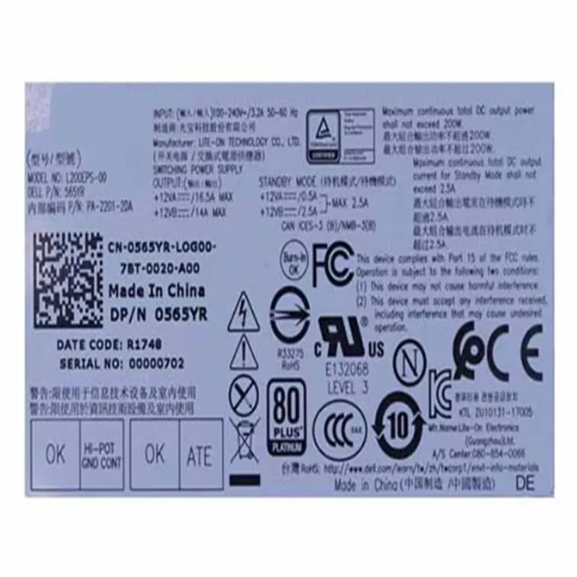 Nouveau bloc d'alimentation 3050 5050 7050 6 broches 200W – vue 4