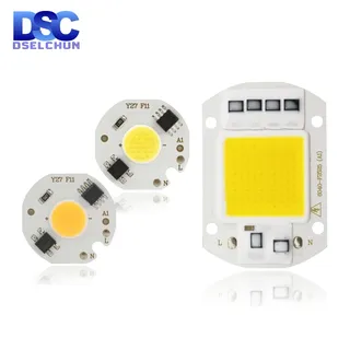 Lampe à puce LED COB 10W 20W 30W 50W 220V Smart IC pas besoin de…