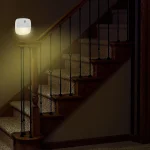 Lampe LED à piles avec capteur de mouvement intelligent, veilleuse pour chevet, chambre d&rsquo;enfants, couloir, allée, toilettes, éclairage automatique
