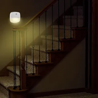 Lampe LED à piles avec capteur de mouvement intelligent