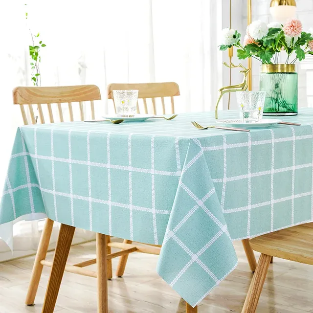 Nappe rectangulaire en plastique PVC optique – vue 2