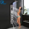 Panneau de douche noir IO vissé