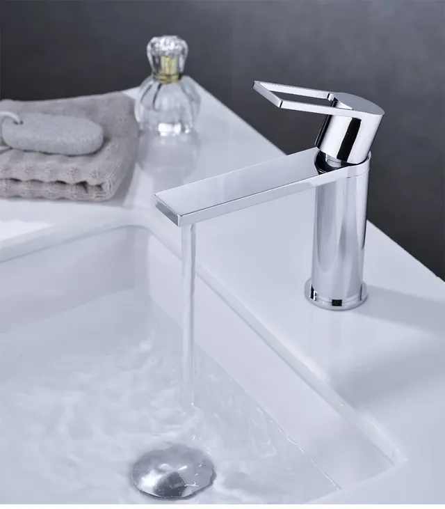 VGX robinet mitigeur lavabo monocommande chrome poli… – vue 2