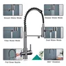 Robinet de cuisine à filtre extractible – vue 3