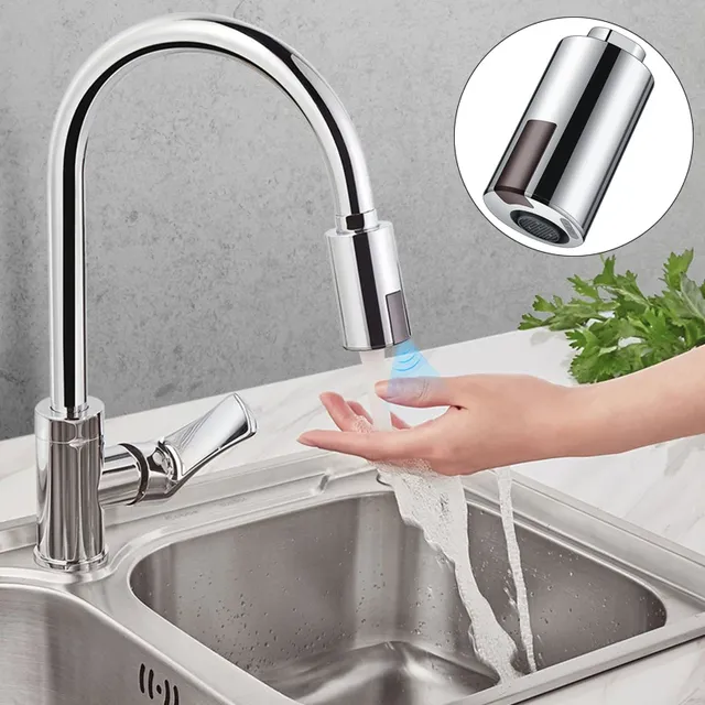 Dispositif d'économie d'eau de robinet de cuisine – vue 2