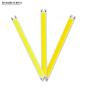 [Sumbulbs] 5W DC 12V LED COB ampoule bande Source de lumière chaud pur blanc bricolage 10CM 500LM 100x8MM lampe