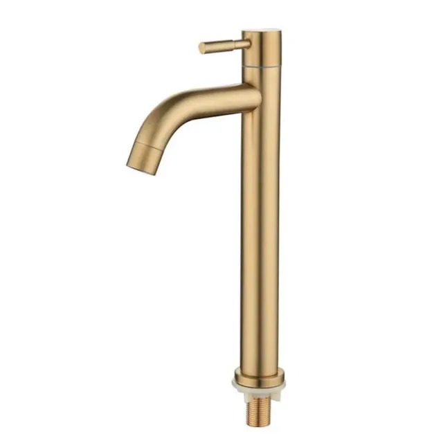 SUS304 robinet froid unique robinet de lavabo en or… – vue 7