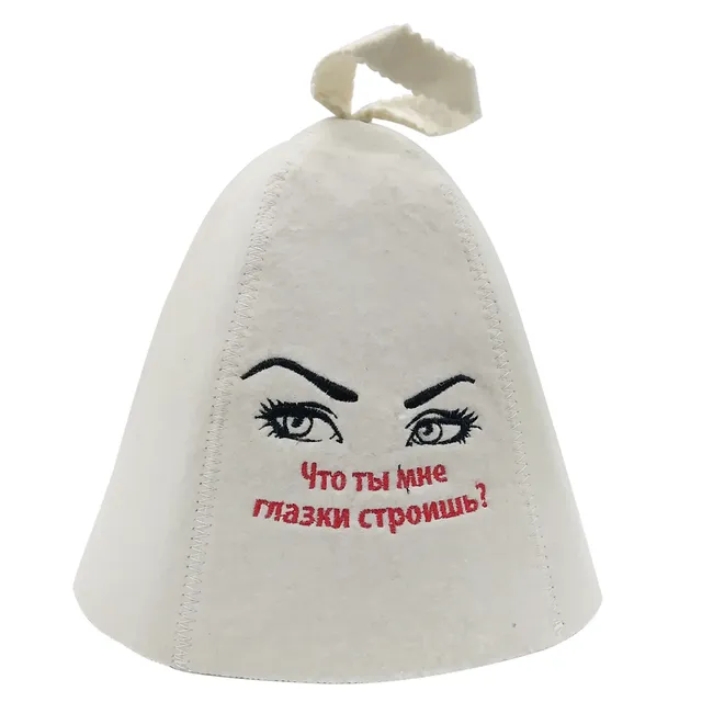 Chapeau de Sauna Russe en Feutre pour Homme – vue 2