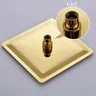 Pommeau douche carré extra plat grand format effet pluie… – vue 5