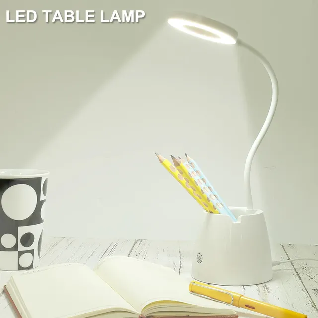 Lampe bureau LED rechargeable tactile réglable intensité… – vue 3