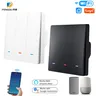 Interrupteur mural intelligent Tuya WiFi tactile… – vue 2