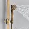 Ensemble de robinets de douche de Style laiton Antique – vue 3
