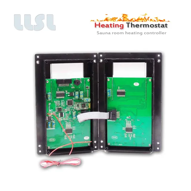 Thermostat numérique mural sauna programmable minuterie… – vue 5