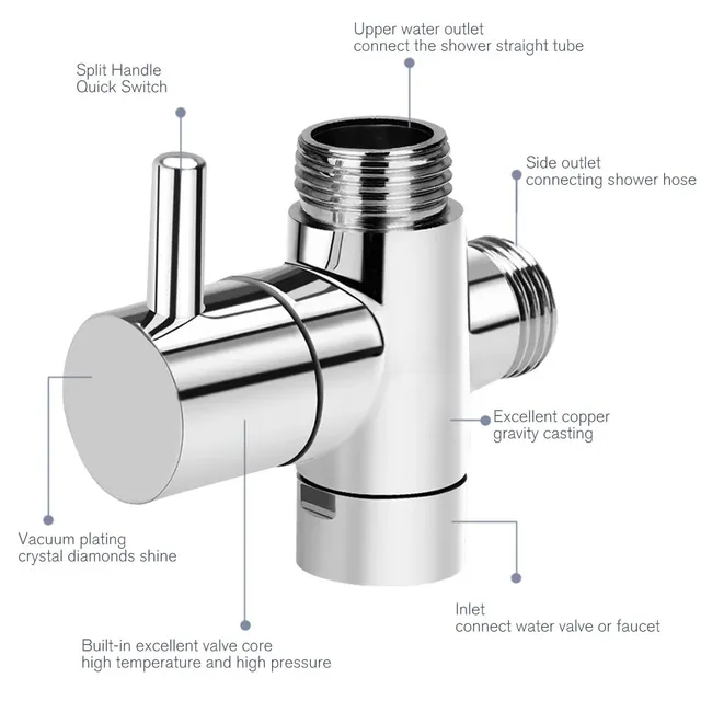 Adaptateur de commutateur de séparateur d'eau – vue 6