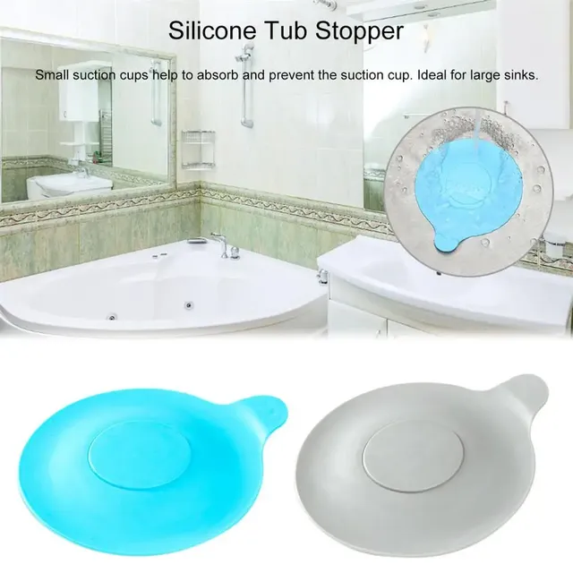Bouchon de baignoire en Silicone – vue 2