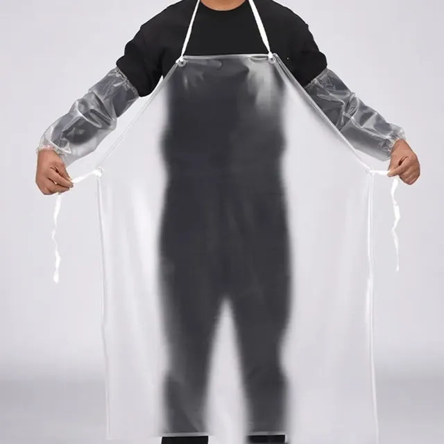 Tablier imperméable Transparent PVC tablier cuisine… – vue 2