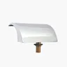 Robinet baignoire cascade laiton chromé poli bec large… – vue 2
