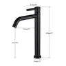 Robinet mitigeur d'eau chaude et froide pour lavabo – vue 3