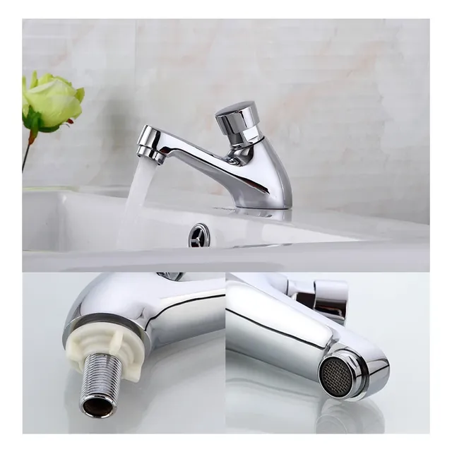 Robinet poussoir temporisé fermeture automatique eau… – vue 6