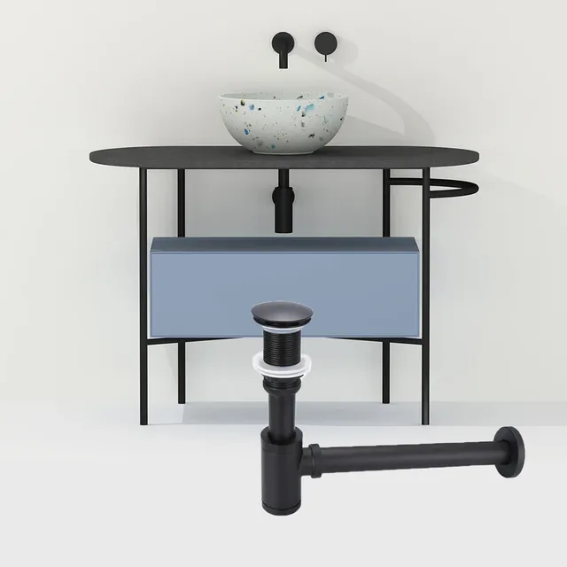 Siphon de Vidange de Lavabo – vue 2