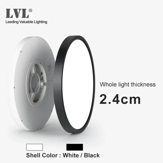 Plafonnier LED intelligent avec design moderne – vue 5
