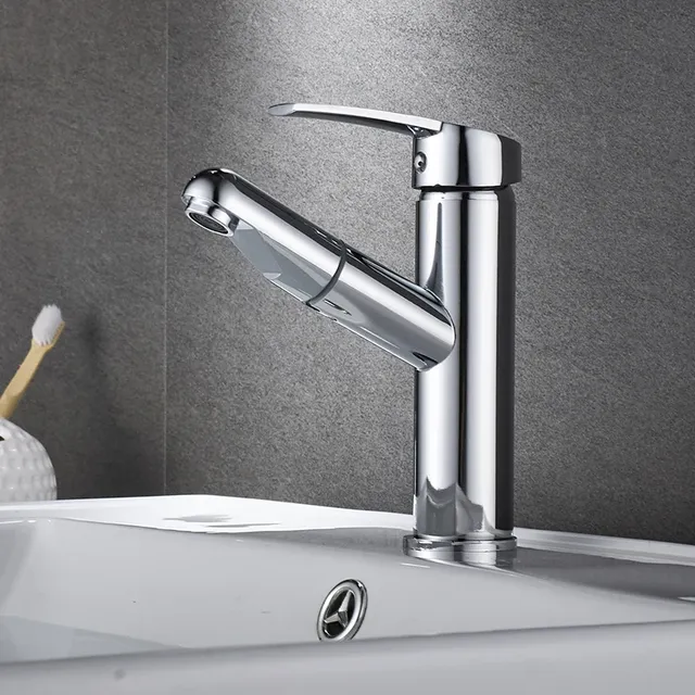 Mitigeur lavabo monocommande noir mat contemporain… – vue 6