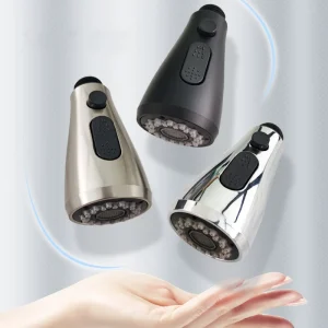 Tête de pulvérisation extractible noir, robinet de cuisine, buse de robinet d&rsquo;évier de cuisine, pièce de rechange