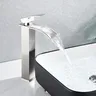 Robinet mitigeur lavabo vasque monocommande bec cascade… – vue 3