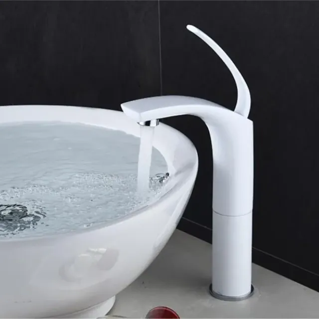 Robinet lavabo mitigeur monocommande montage plan bec… – vue 2