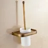 Ensemble accessoires salle bain laiton brossé bronze… – vue 5