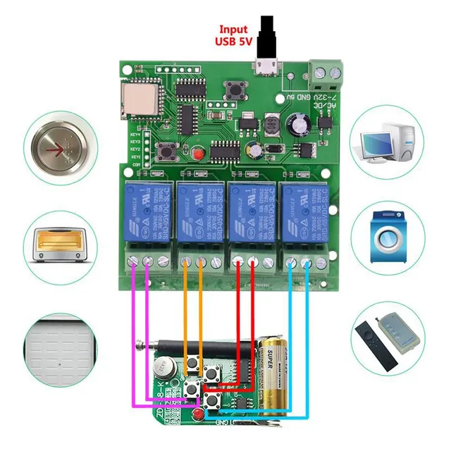 Commutateur WiFi sans fil Smart Life avec application… – vue 6