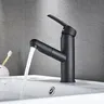 Mitigeur lavabo monocommande noir mat contemporain… – vue 3