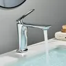 Robinet de lavabo chromé de salle de bains – vue 5