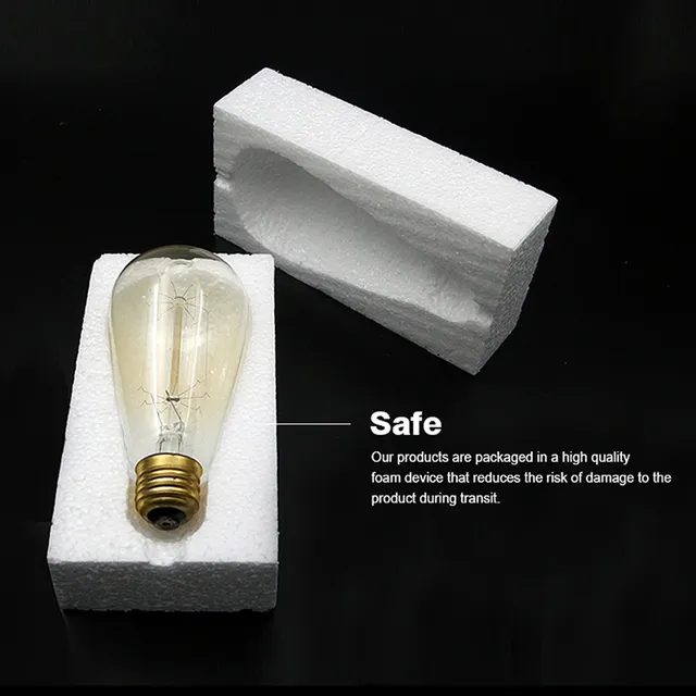 Ampoule rétro Edison à intensité variable E27 40W 110V… – vue 5