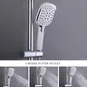 Pommeau de douche à main chromé poli – vue 2