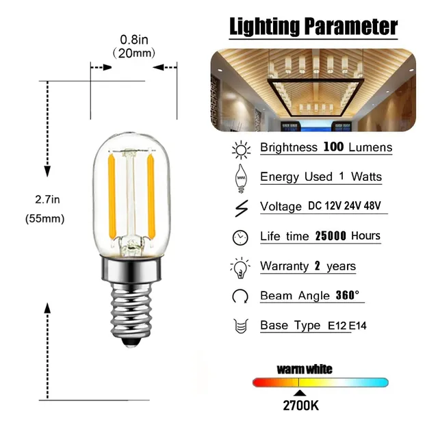 Lampe Led à Filament – vue 3